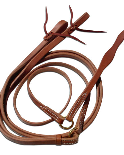 Custom Leather Flat Romel Reins