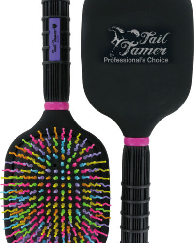Professional’s Choice Tail Tamer Rainbow Paddle Brush