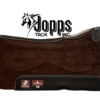 Classic Equine Zone Suede/Felt Brown 30'' x 30" Saddle Pad