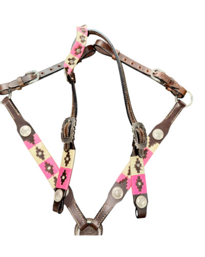 Pony Wrap Embroidered Headstall and Breast Collar Set