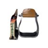 "Finish Strong" Barrel Racer Print Stirrup