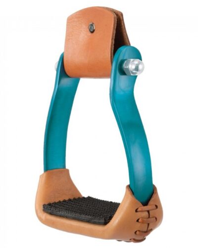 Colored Aluminum Barrel Racer Stirrups