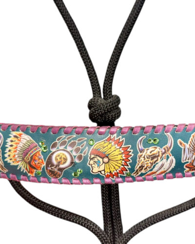 Alternative view of Rafter T Ranch Company Tribal Rope Halter