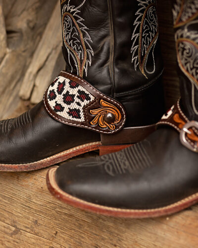 Alternative view of Safari Beaded Ladies Spur Straps
