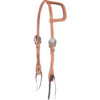 Martin Silver Scroll Buckle Square 1-Ear Headstall