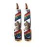 Pony/Youth Polished Aluminum Stirrups w/ Unicorn Concho & Rainbow Crystal Rhinestone Stones