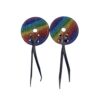 Rainbow Glitter Overlay Bit Guards