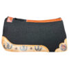 Pony Size Smiling Horse & Horseshoe Print Felt Pad