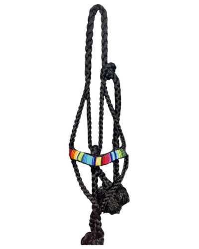 Cowboy Braided Rope Halter-Serape