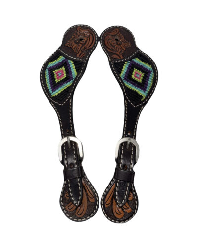 Vegas Beaded Spur Straps