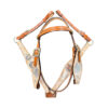 Pony Size Distressed Horseshoe Print Headstall & Breastcollar Set