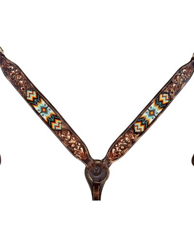 Circle Y Sunset Beaded Breastcollar