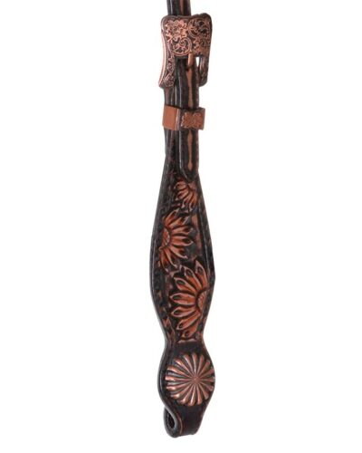 Circle Y Sunflower Browband Headstall - Image 3