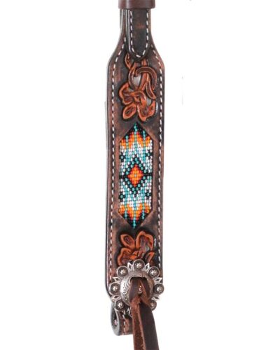 Circle Y Sunset Beaded Browband Headstall - Image 3