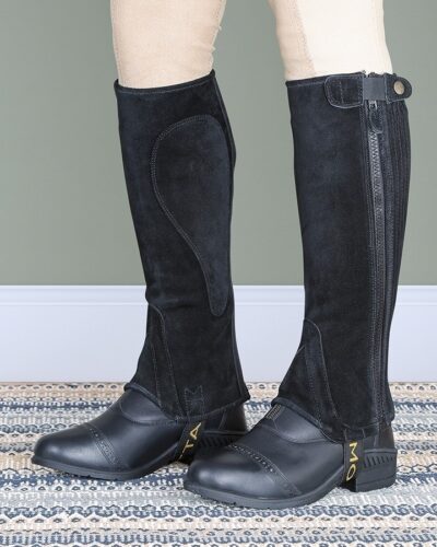 Moretta Suede Half Chaps-Adult