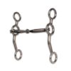 Professionals Choice Equisential Performance Long Shank Smooth Snaffle Bit