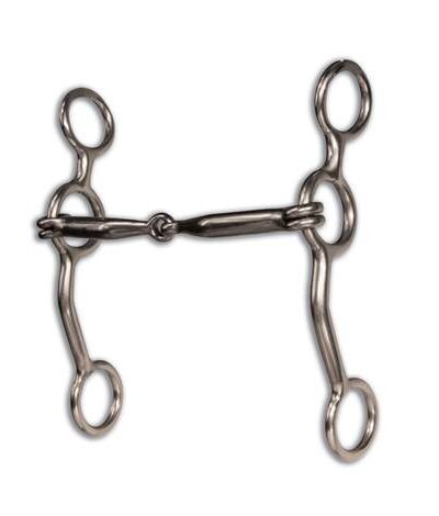 Professionals Choice Equisential Performance Long Shank Smooth Snaffle Bit