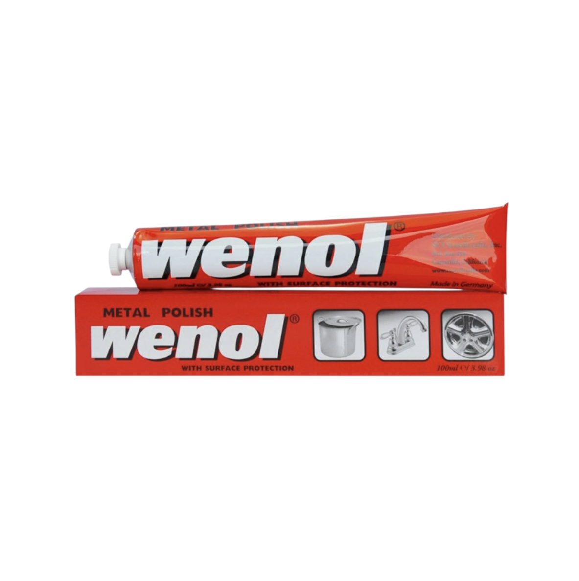 Wenol Metal Polish Shiner with Surface Protection