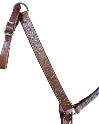 Alternative view of Martin Saddlery Hexagon Dots Breastcollar