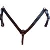 Circle Y Shell Silver Walnut Breastcollar