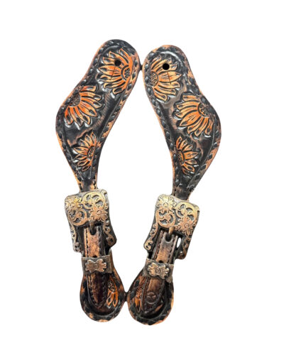 Circle Y Sunflower Spur Straps