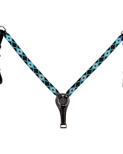 Circle Y Infinity Wrap Black Diamond Breastcollar