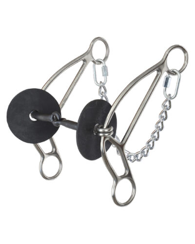 Reinsman Josey Banana Short Shank Gag Smooth 2-Piece Bit