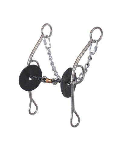 Reinsman Josey-Mitchell Copper Dogbone Long Shank Gag Bit