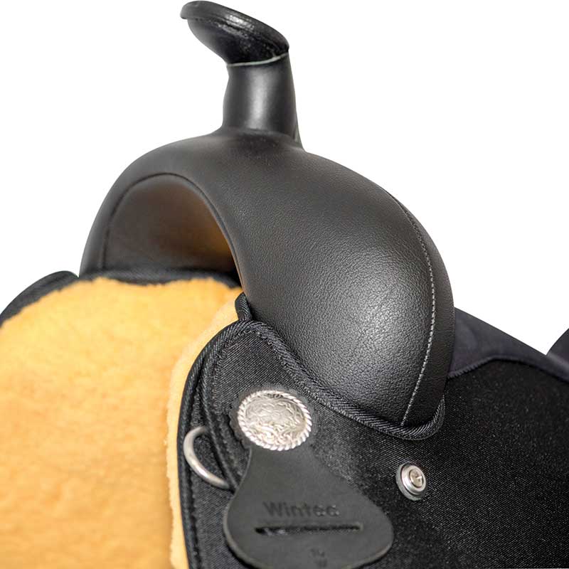 Selle Wintec Trail Synthétique 15 Pouces - Nouvelle Génération Contact Étroit - Noire