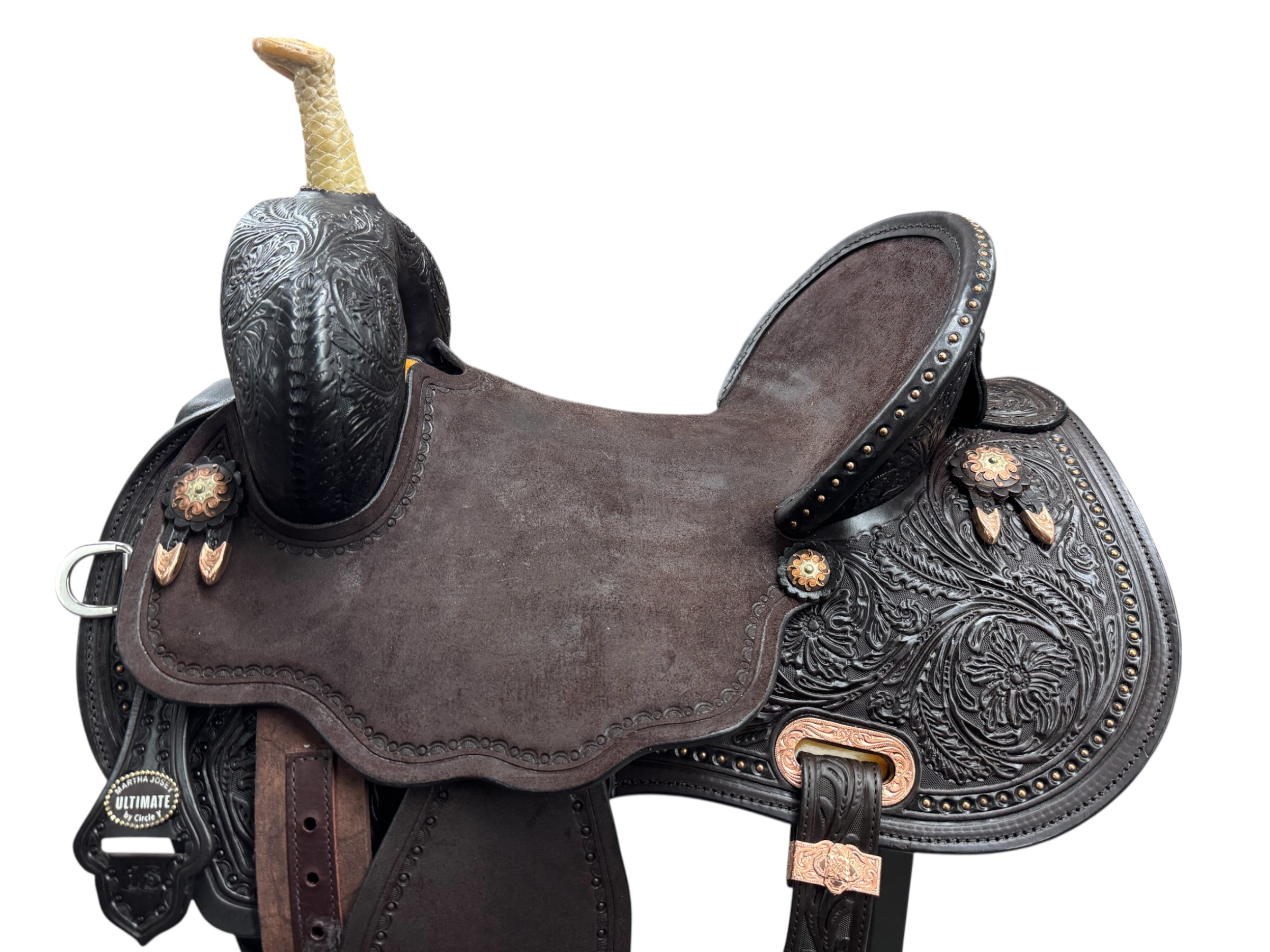 Circle Y Martha Josey Ultimate Cash Hardseat Barrel Saddle MJ79 - Image 3