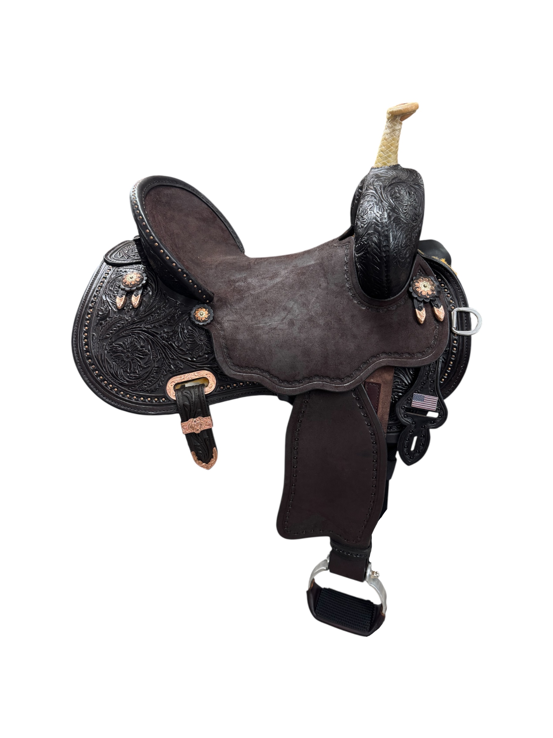 Circle Y Martha Josey Ultimate Cash Hardseat Barrel Saddle MJ79 - Image 4