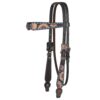 Circle Y Sunflower & Buckstitch Browband Headstall