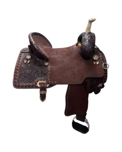 Circle Y Martha Josey Revolution Flex2 Barrel Saddle - Image 3
