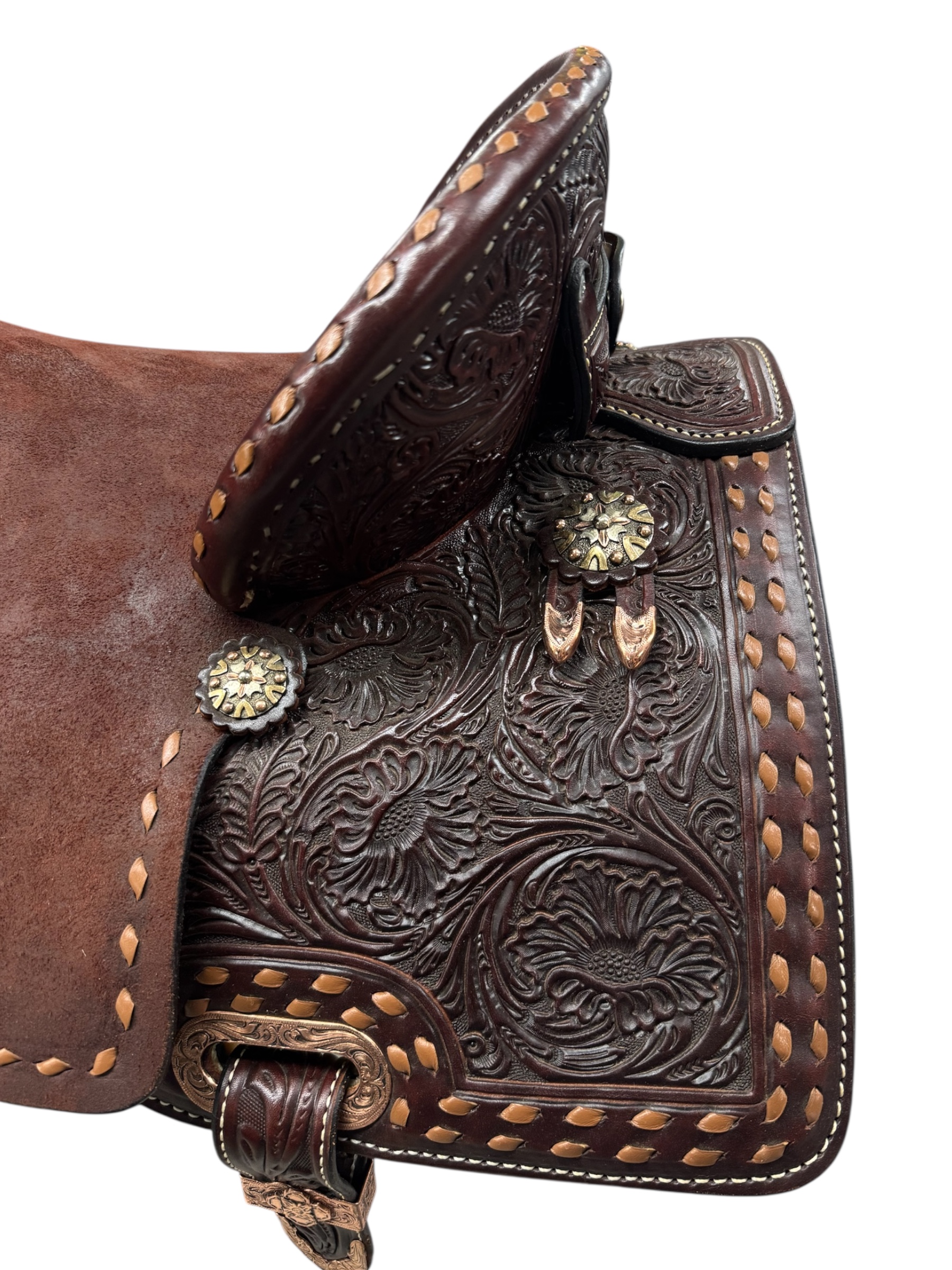 Circle Y Martha Josey Revolution Flex2 Barrel Saddle - Image 4