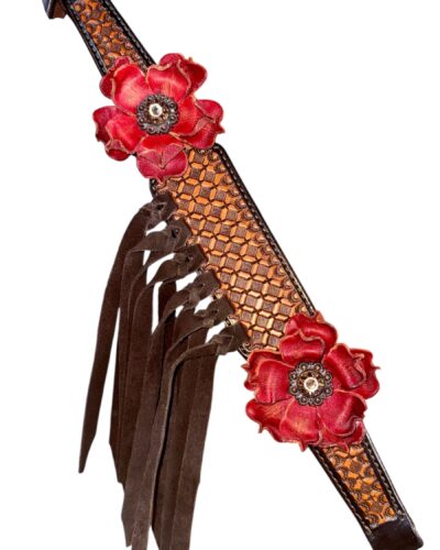 Alternative view of Circle Y Sarah Rose Vintage Fringe Breastcollar