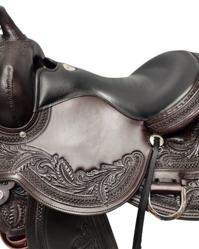 Alternative view of 16'' Circle Y Julie Goodnight Monarch Flex2 Trail Saddle