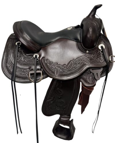 16'' Circle Y Julie Goodnight Monarch Flex2 Trail Saddle - Image 3