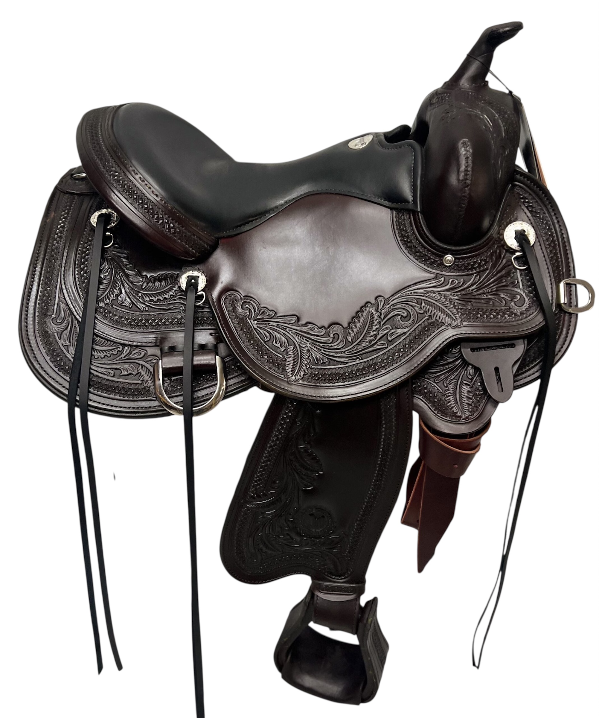 16'' Circle Y Julie Goodnight Monarch Flex2 Trail Saddle - Image 3