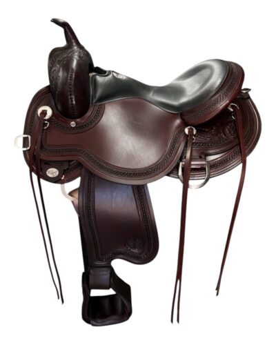 16'' Circle Y Julie Goodnight Teton Flex2 Trail Saddle
