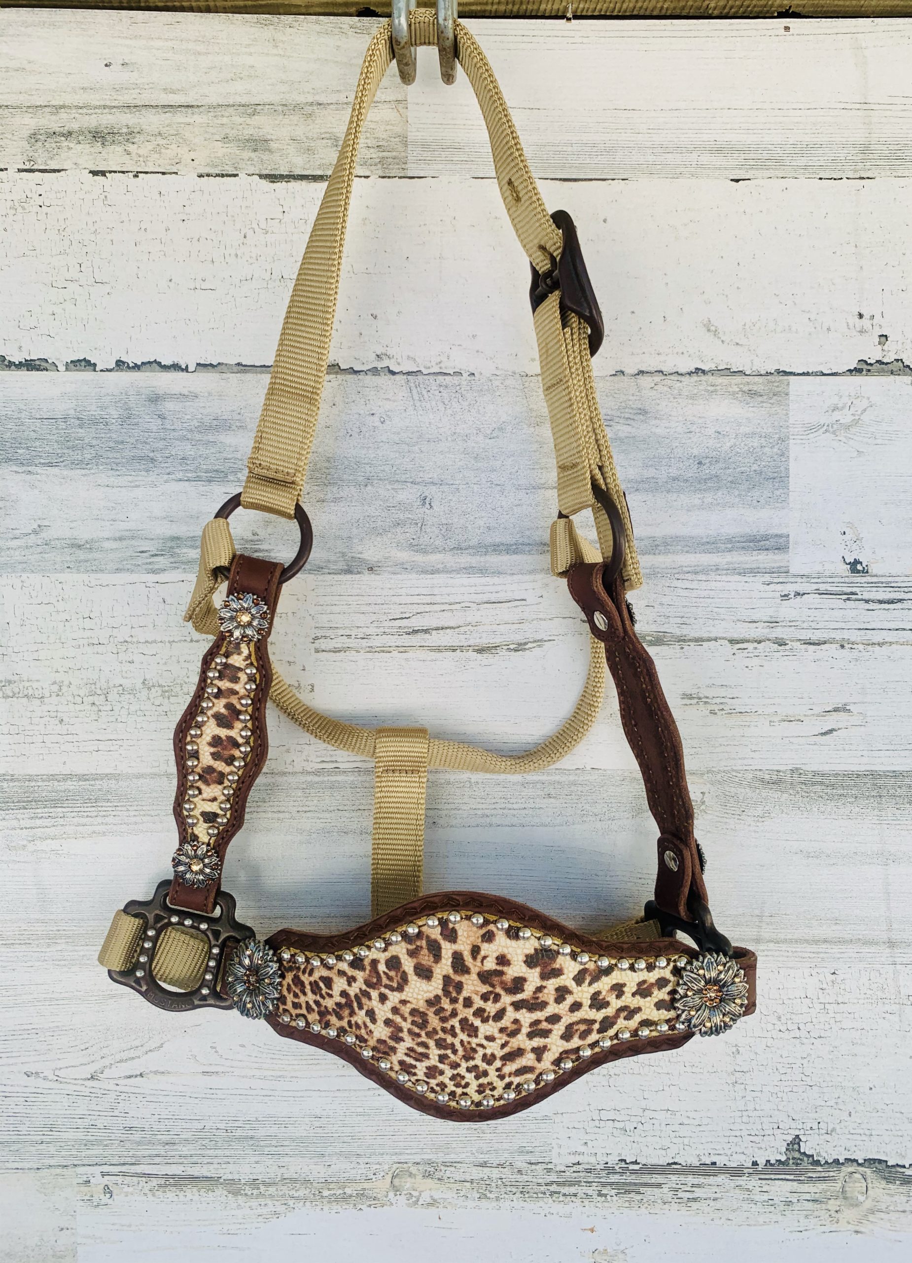 Custom Handmade Cheetah Print Bronc Halter – Jopps Tack