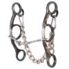 Classic Equine Diamond Short Shank Small Twisted Wire Snaffle Bit
