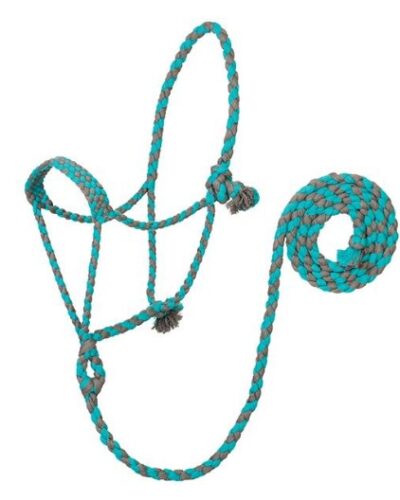 Weaver EcoLuxe Braided Rope Halter w/ 8' Lead