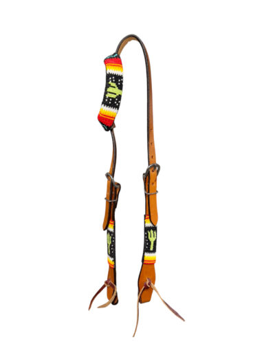 Beaded Cactus 1-Ear Headstall