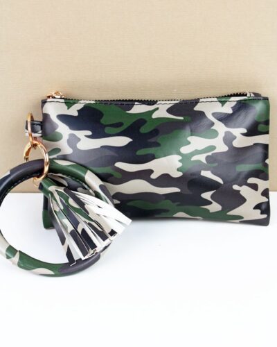 Army Camo Bangle Wristlet