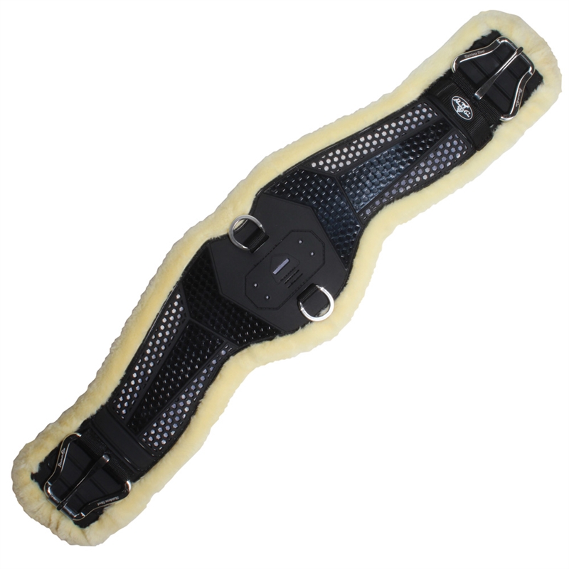 Sangle Western Profilée Professional's Choice VenTECH Doublure Néoprène - Noir