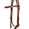 Heavy Hand Oiled Browband Headstall