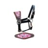 Pony Size Donuts Inlay Bronc Nose Halter