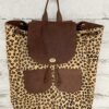 American Darling Leopard Cowhide Large Backpack