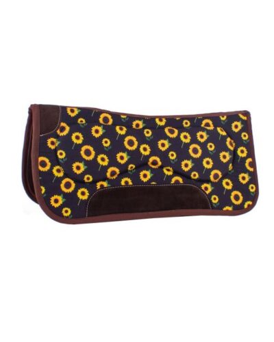 31x32 Sunflower Built Up Felt Saddle Pad