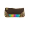 Pony Size Rainbow Metallic & Painted Feather and Cactus Felt Pad
